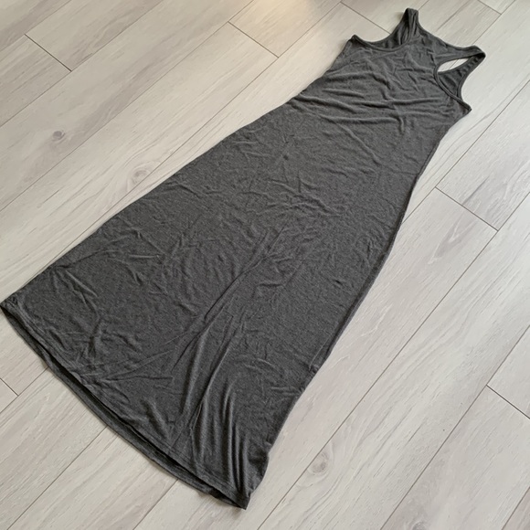 H&M Grey bodycon maxi dress - Picture 2 of 9